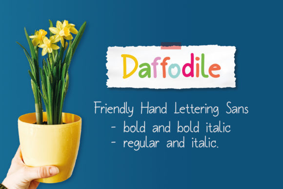 Daffodile: The Friendly Handwritten Font for Modern Brands