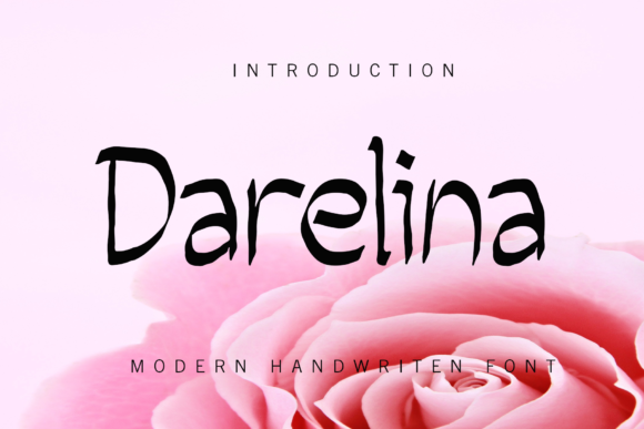 Darelina: The Handwritten Font for Unique Creative Projects