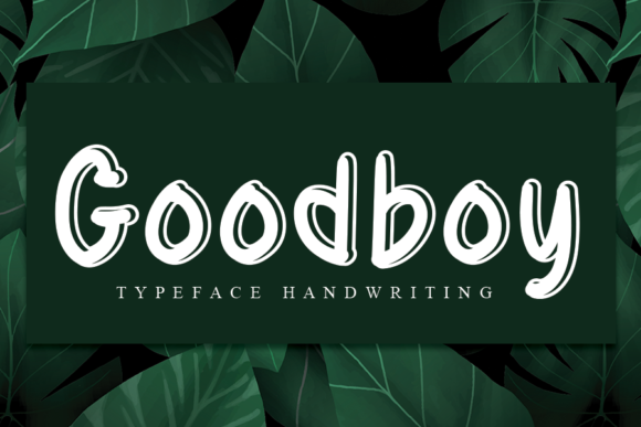 Goodboy: Elevate Your Design with Handwritten Elegance