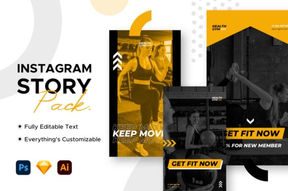 Instagram Story Gym Template: Elevating Your Visual Narrative Across Industries