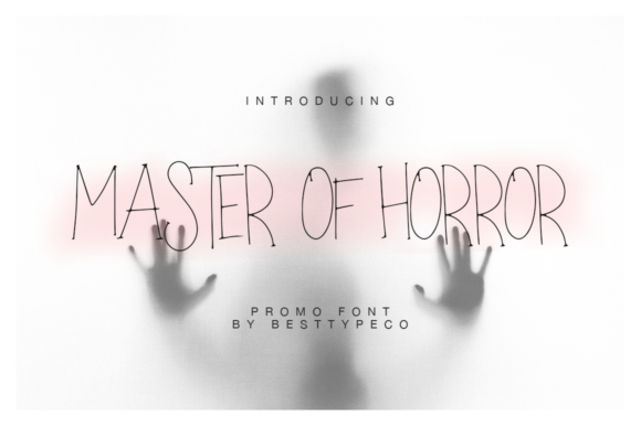 Master of Horror: The Perfect Handwritten Font for Your Halloween Designs