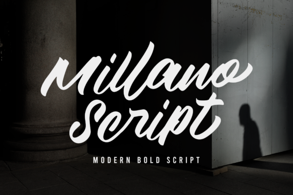 Millano Script: The Handwritten Art for Your Designs