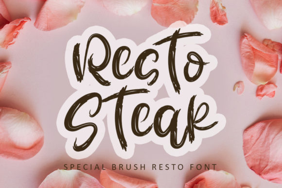Resto Steak: Bringing Brush Pen Charm to Your Digital Designs