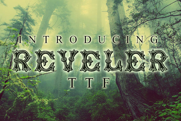 Revitalizing Visual Communication with the Reveler Retro Nature Font