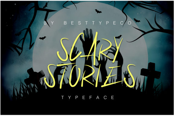Scary Stories: The Handwritten Font That Defines Spooky Design