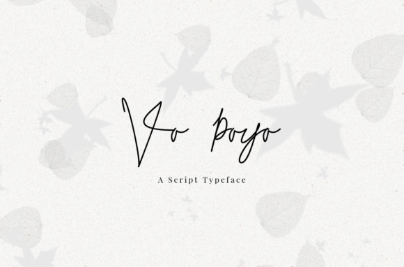 Va Paya: The Handwritten Font That Elevates Your Design