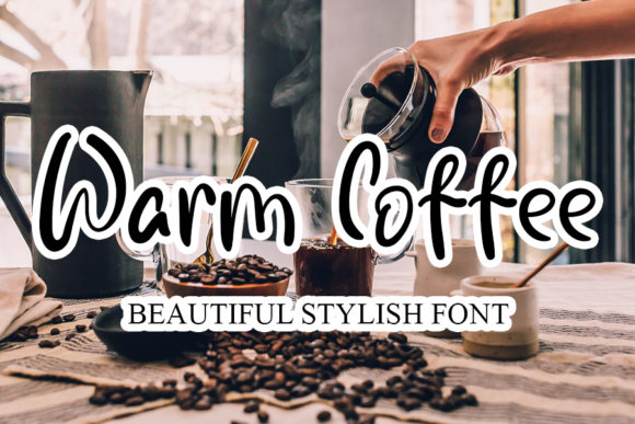 Warm Coffee: A Quirky Handwritten Font for Distinctive Design Projects