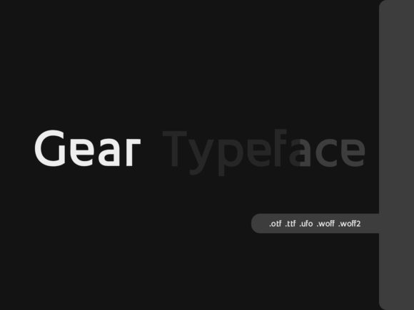 Why Gear Is the Modern Choice for Distinctive Typography