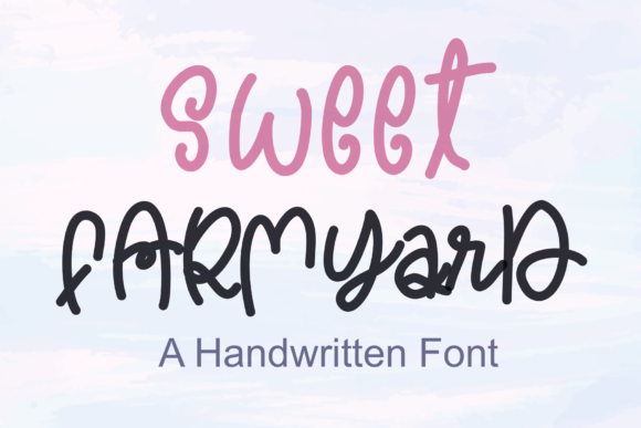 Why Sweet Farmyard is the Quirky Handwritten Font Your Brand Needs